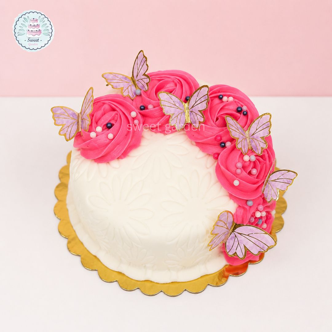 Pink Wings small cake - Image 3